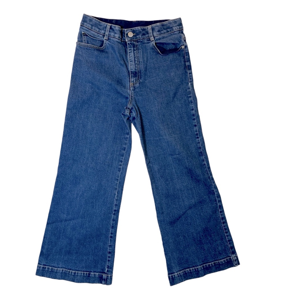 Stella McCartney Women’s Jeans Wide Leg Size 29 Darker Medium Wash